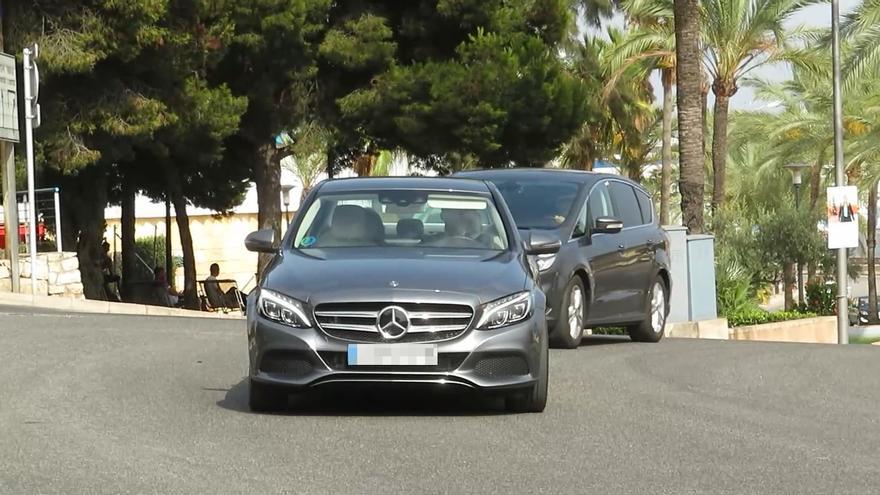 La reina Sofía llega a Marivent para comenzar sus vacaciones familiares en Mallorca