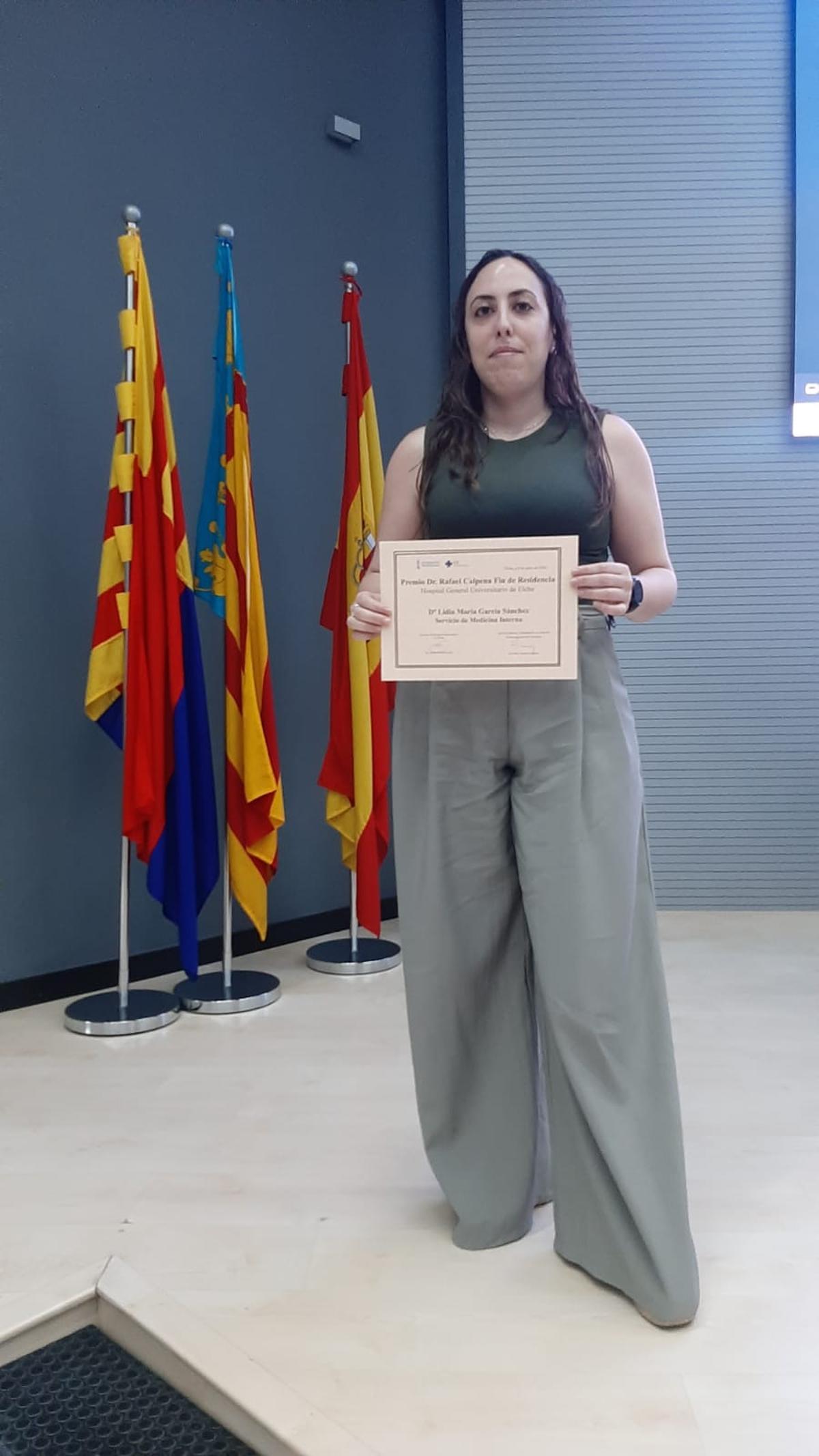 Premio Dr. Rafael Calpena a la mejor trayectoria formativa y científica