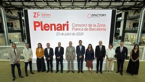 Pleno del Consorci de la Zona Franca de Barcelona