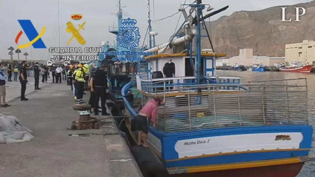 Operación Pareja: Interceptado un pesquero con 560 kilos de cocaína al norte de las Islas Canarias