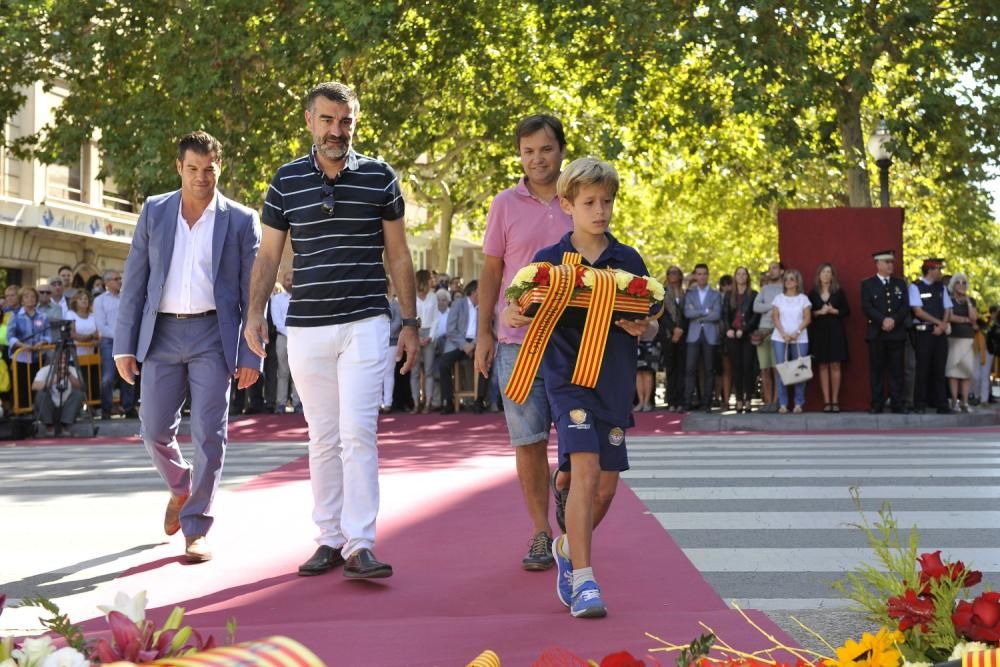 Ofrena de la Diada 2017 a Manresa