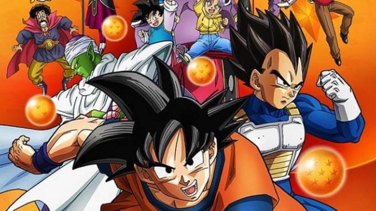 Cartel de 'Dragon ball super'