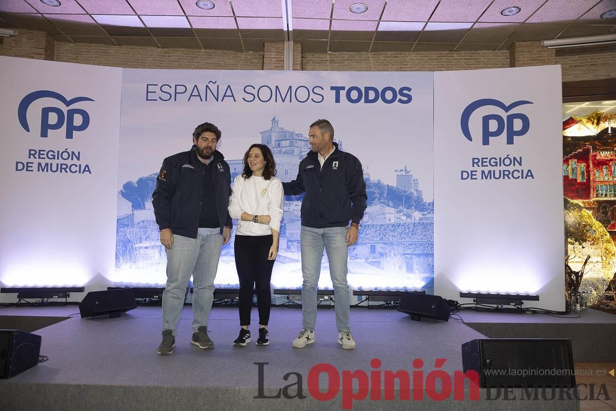 Así ha sido la visita de Isabel Díaz Ayuso a Caravaca de la Cruz
