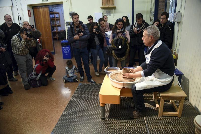 Jornada de puertas abiertas en el Taller de Cerámica de Muel