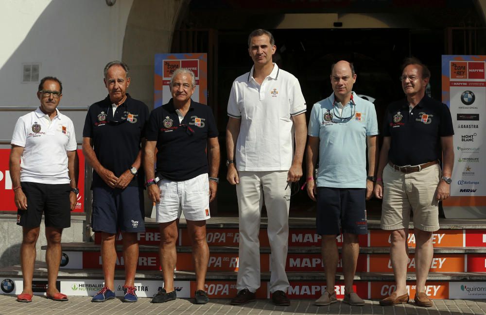 El rey Felipe VI visita el Club Náutico de Palma