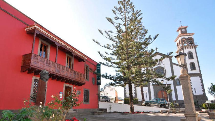 Imagen de la Casa Museo Tomás Morales, en Moya.