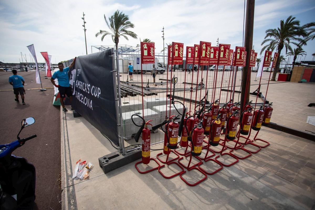 Vilanova i la Geltrú se prepara para la regata preliminar de la Copa América