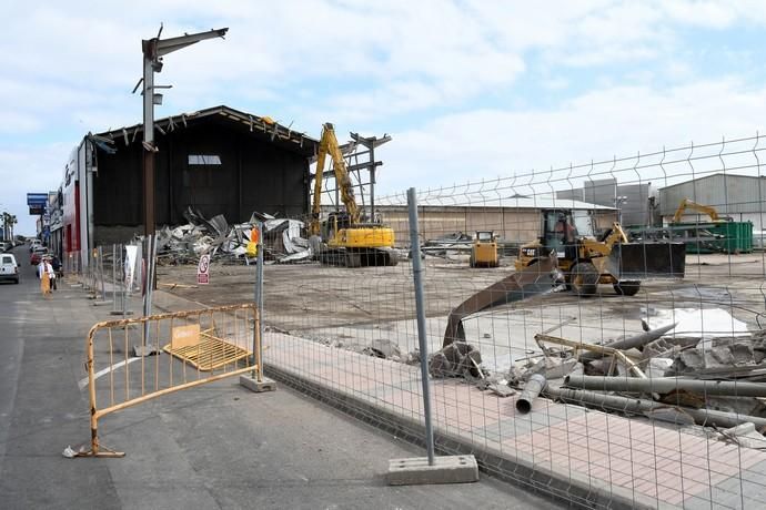 19/03/2019 TELDE. Obras del nuevo supermercado de Lild, en el polígono industrial Las Rubiesas.   Fotografa: YAIZA SOCORRO.  | 19/03/2019 | Fotógrafo: Yaiza Socorro