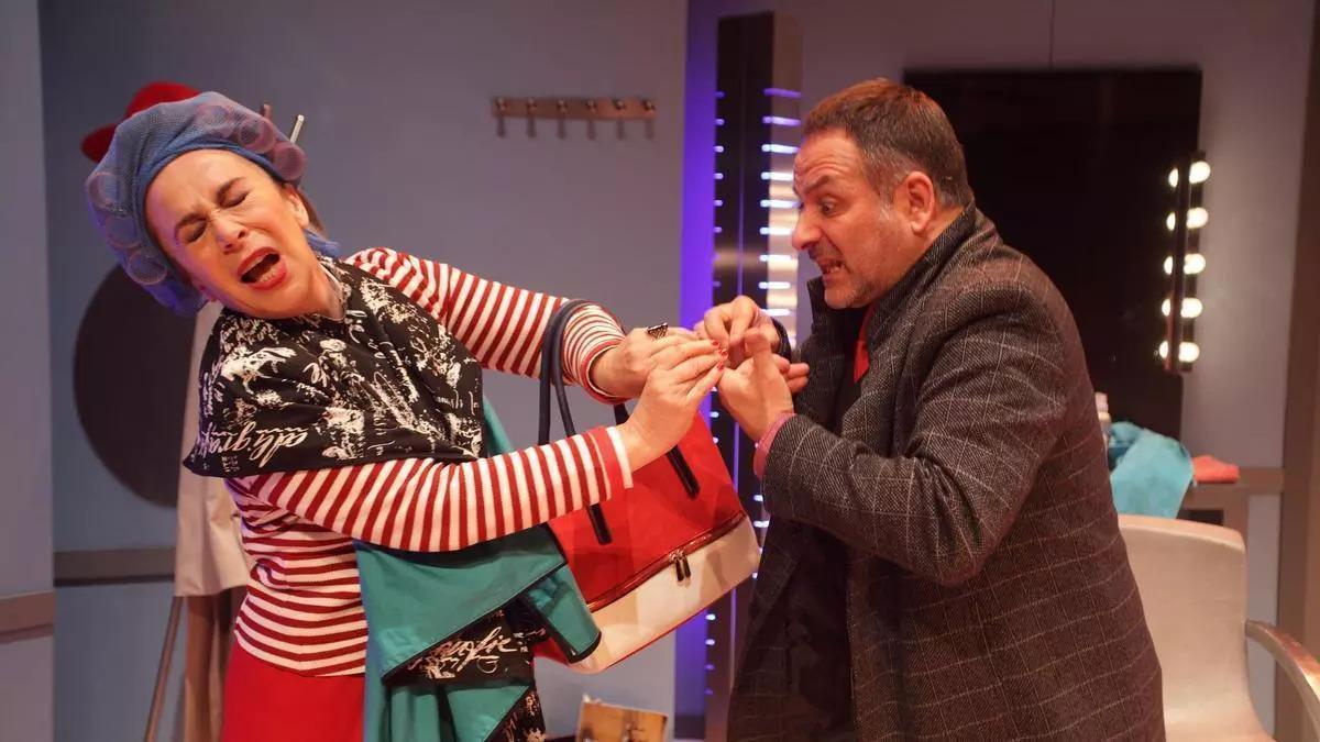 Escena de "Por los Pelos"