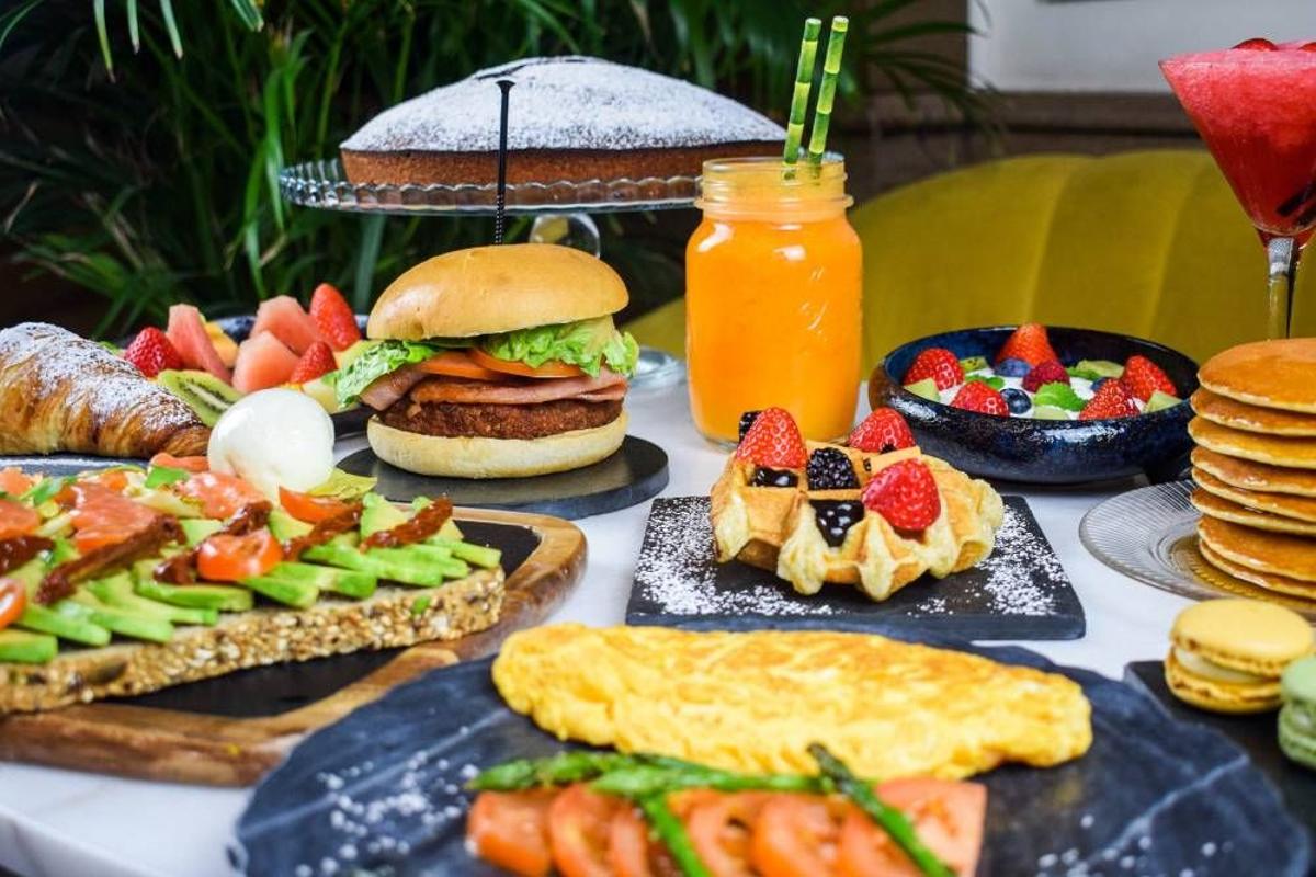 Un brunch en una terraza preciosa en Madrid