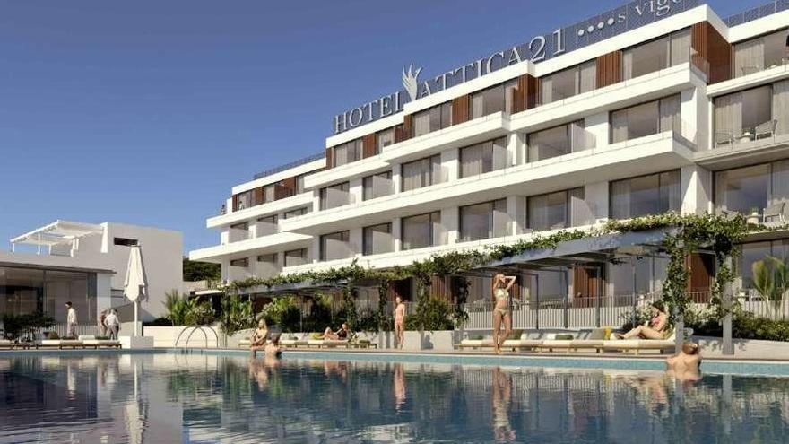 Tres grandes constructoras optan a ejecutar por 19 millones el nuevo hotel Samil para la cadena de Jove