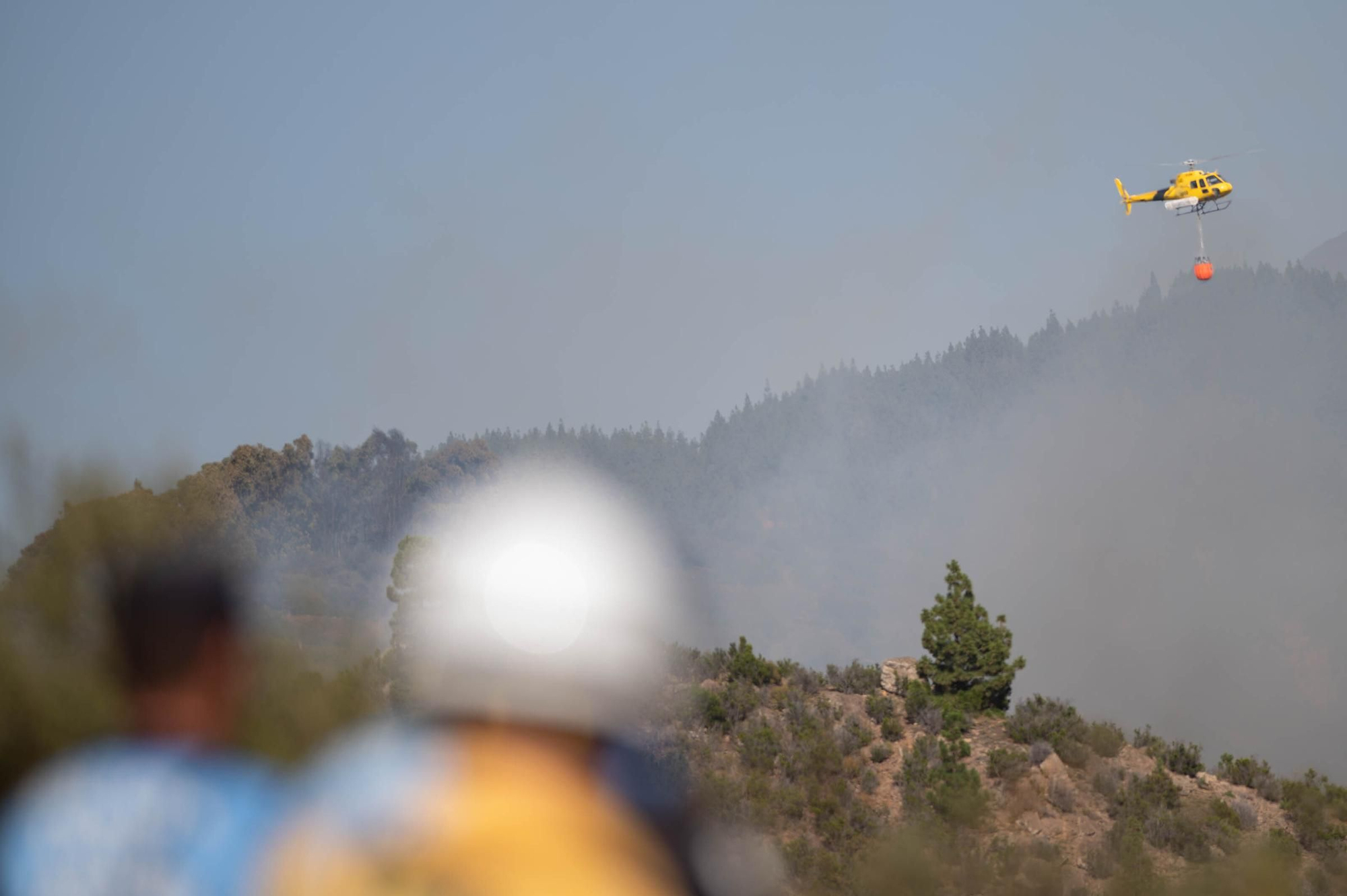 Imágenes del incendio declarado en El Tanque
