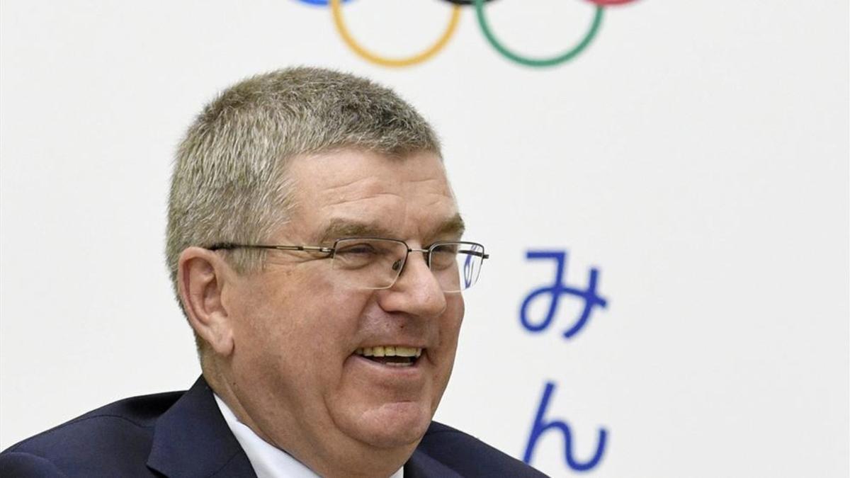 Thomas Bach, presidente del Comité Olímpico Internacional