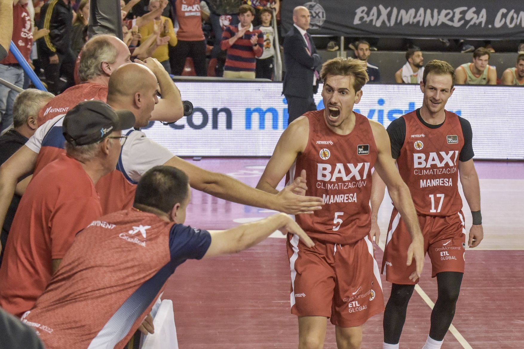 Les imatges de la victòria del Baxi contra el Baskonia