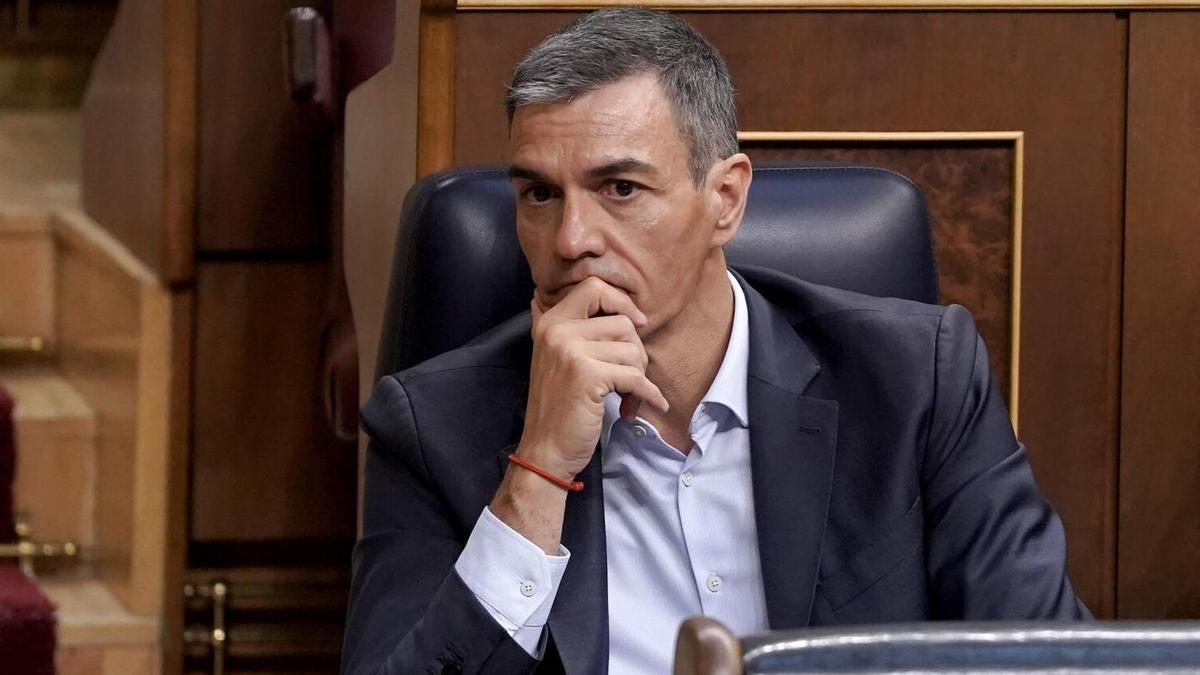 La sesión del Congreso con la comparecencia de Pedro Sánchez, en imágenes.
