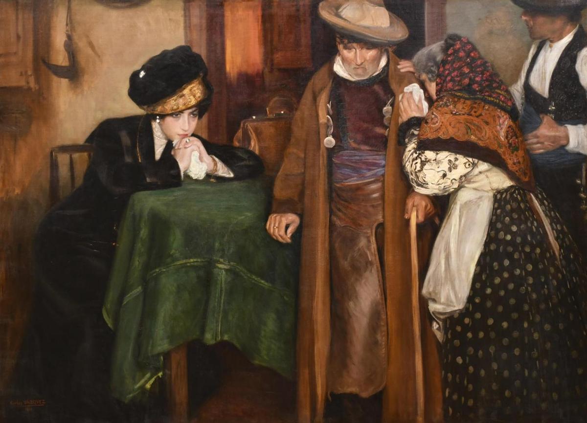 'La Hija Pródiga' de Carlos Vázquez, adquirida por el Bellas Artes de València.