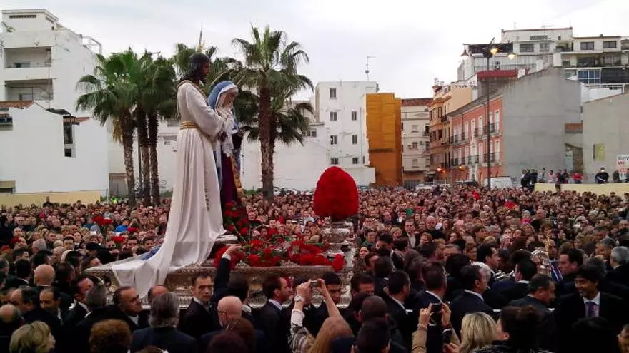 La Trinidad se vuelca con el Cautivo