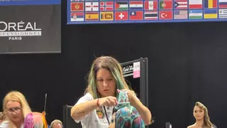 Una sollanera representará a España en el certamen internacional de peluquería