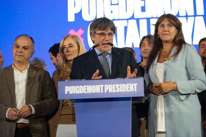 Puigdemont anuncia que se presentará como candidato a la investidura en Catalunya: "Creemos que hay opciones de ganar la investidura"