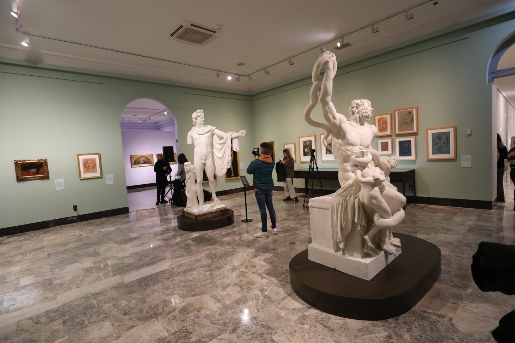 Inauguración de la nueva sala del Museo de Zaragoza dedicada a la Ilustración