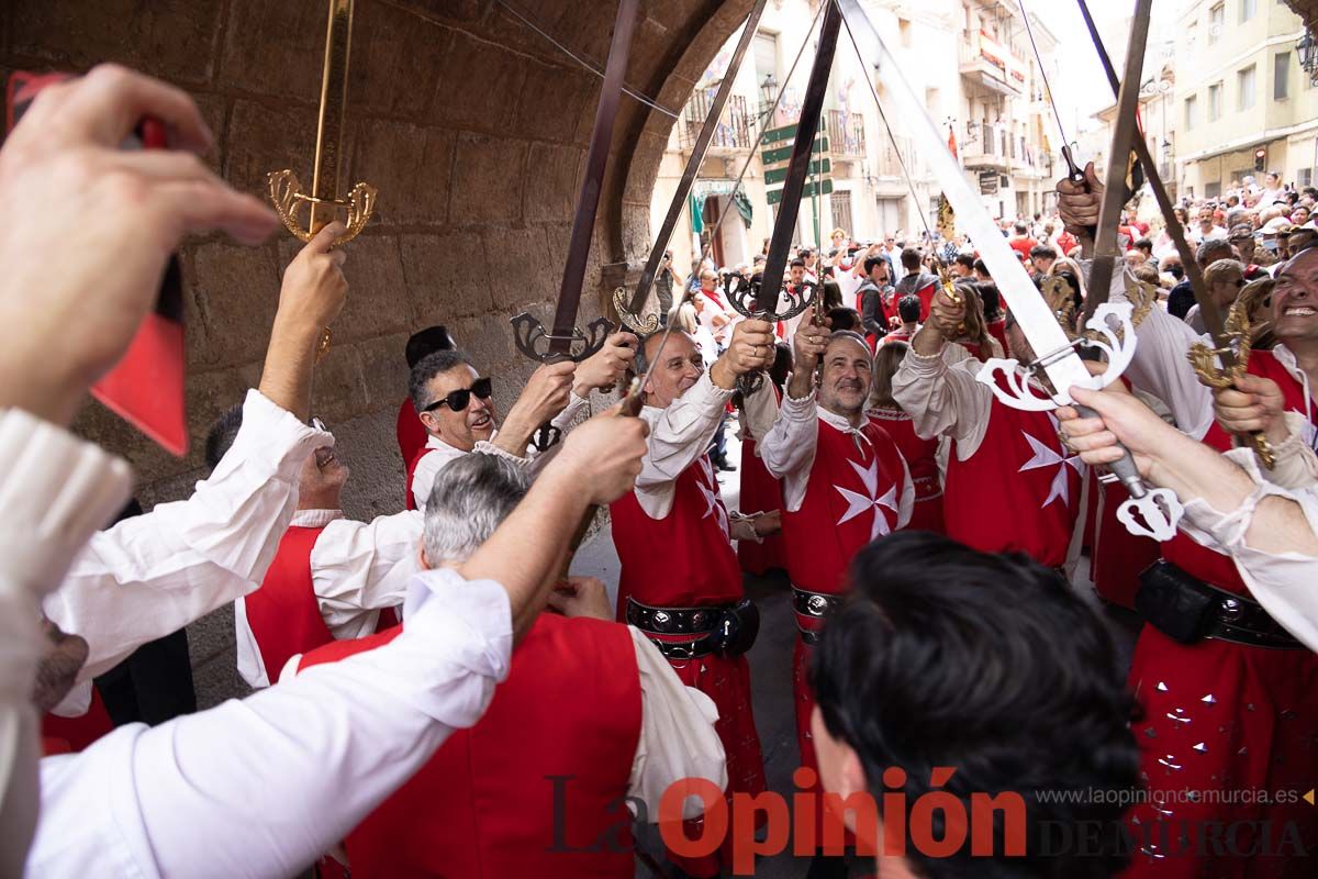 Moros y Cristianos en la mañana del día dos en Caravaca