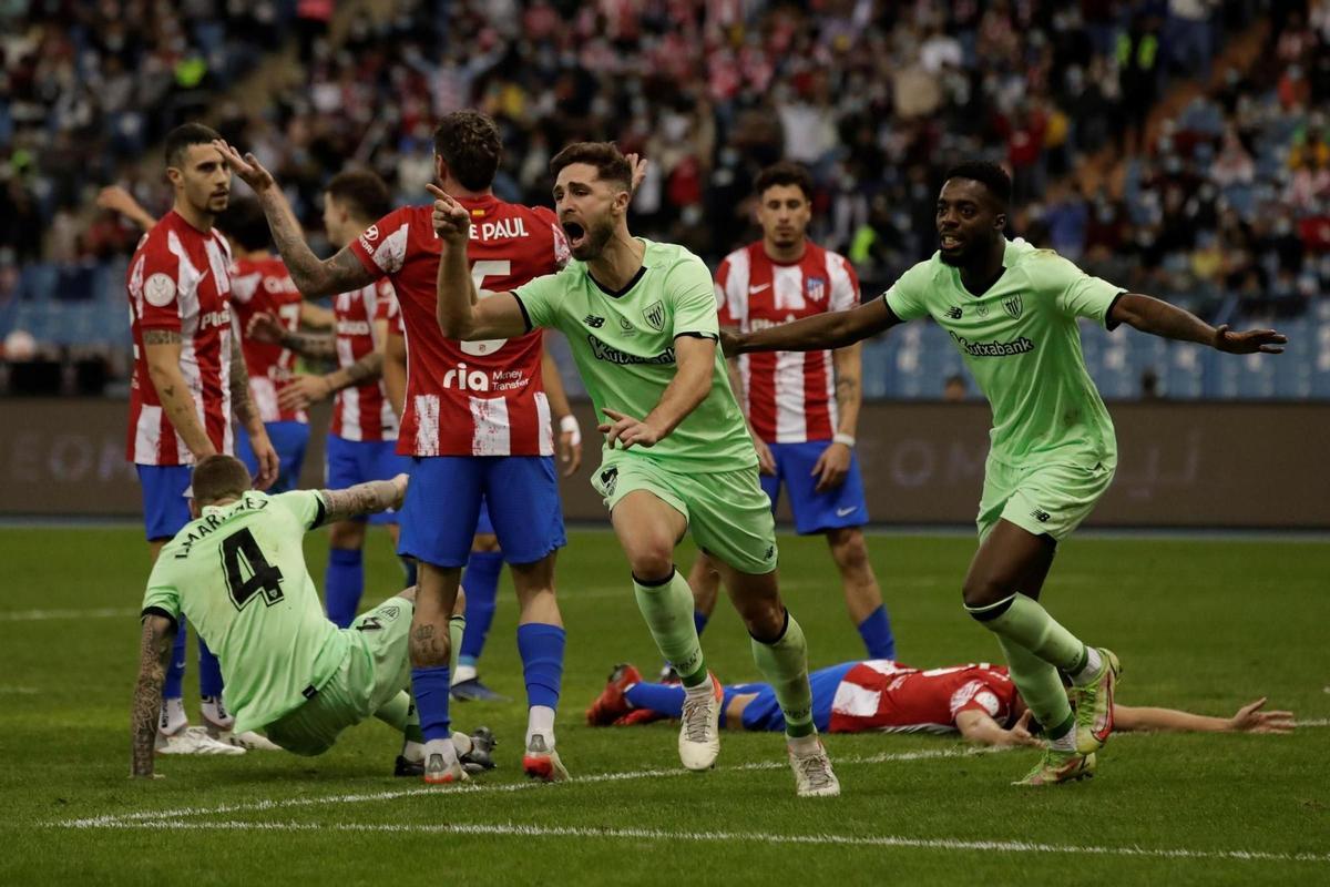 Supercopa de España, semifinal: Atlético - Athletic