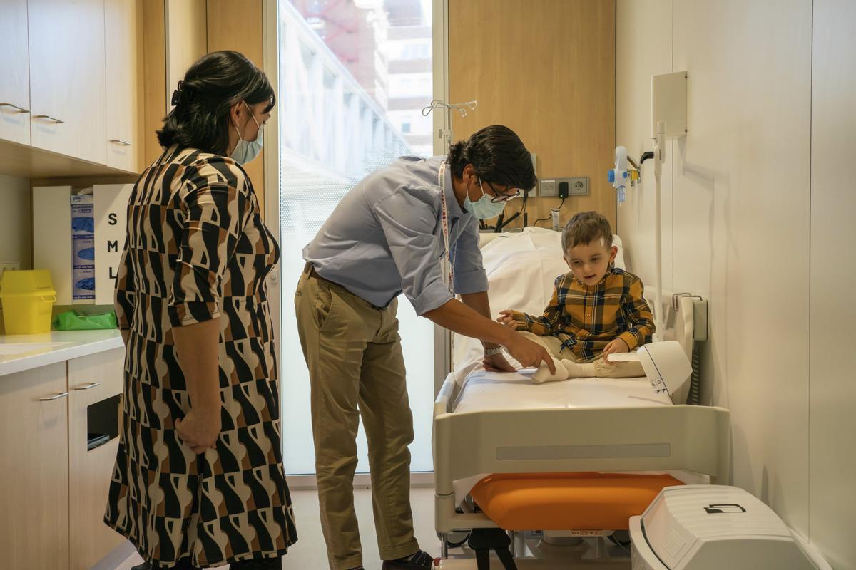 Makar, el niño tratado con un fármaco para adultos.