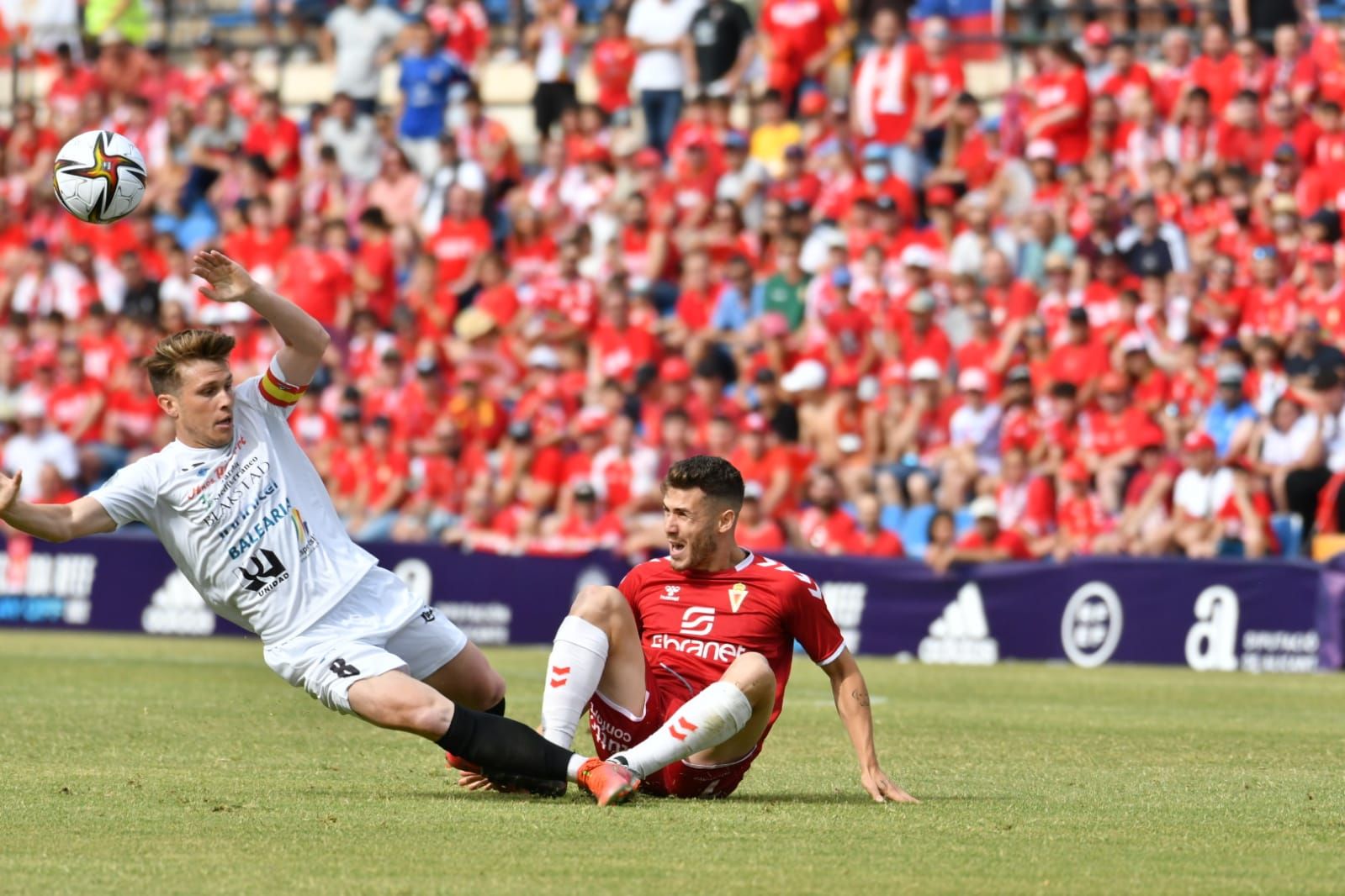 Las imágenes de la final del 'play off' de ascenso a Primera RFEF entre la Peña Deportiva y el Real Murcia