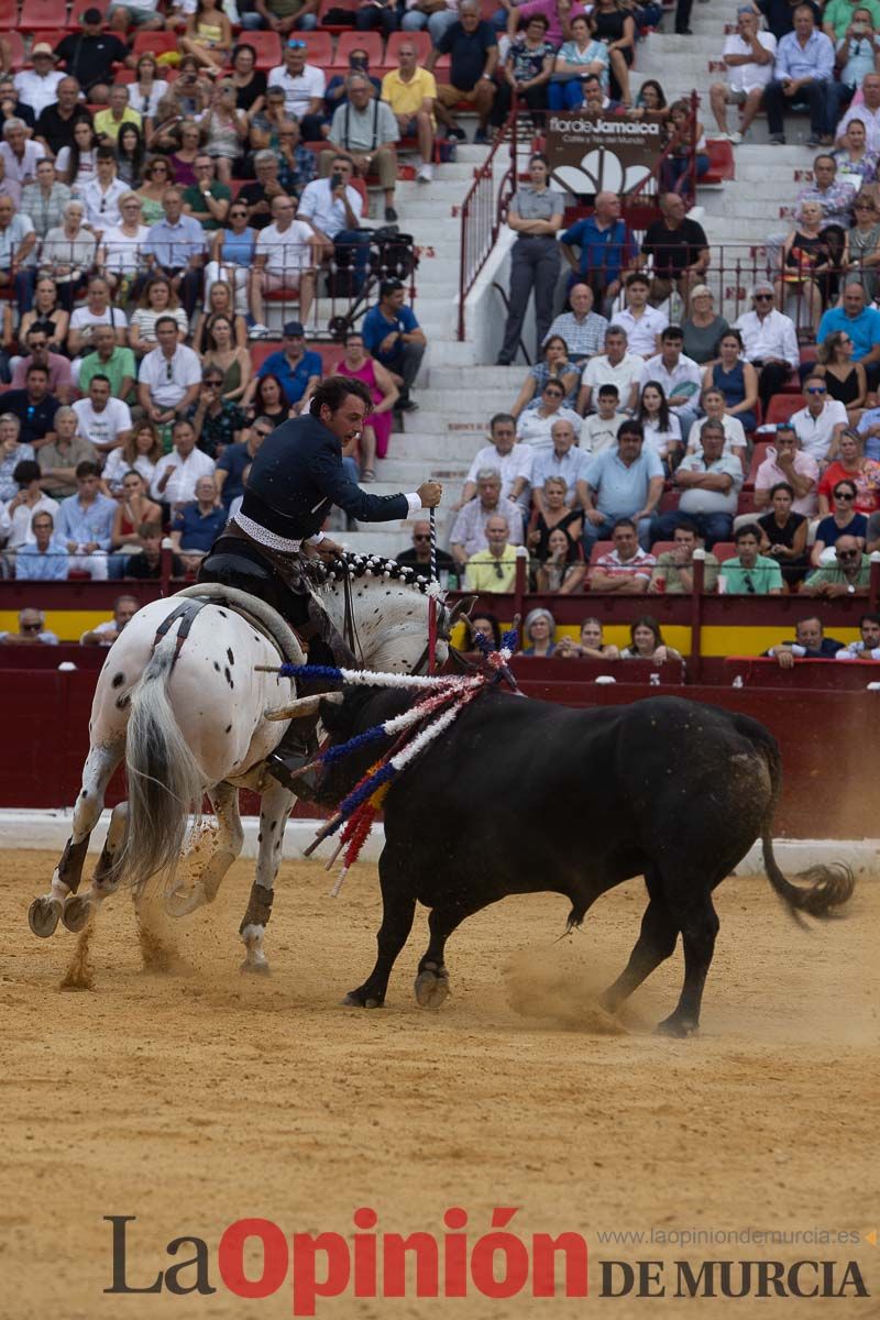 Corrida de Rejones en la Feria Taurina de Murcia (Andy Cartagena, Diego Ventura, Lea Vicens)