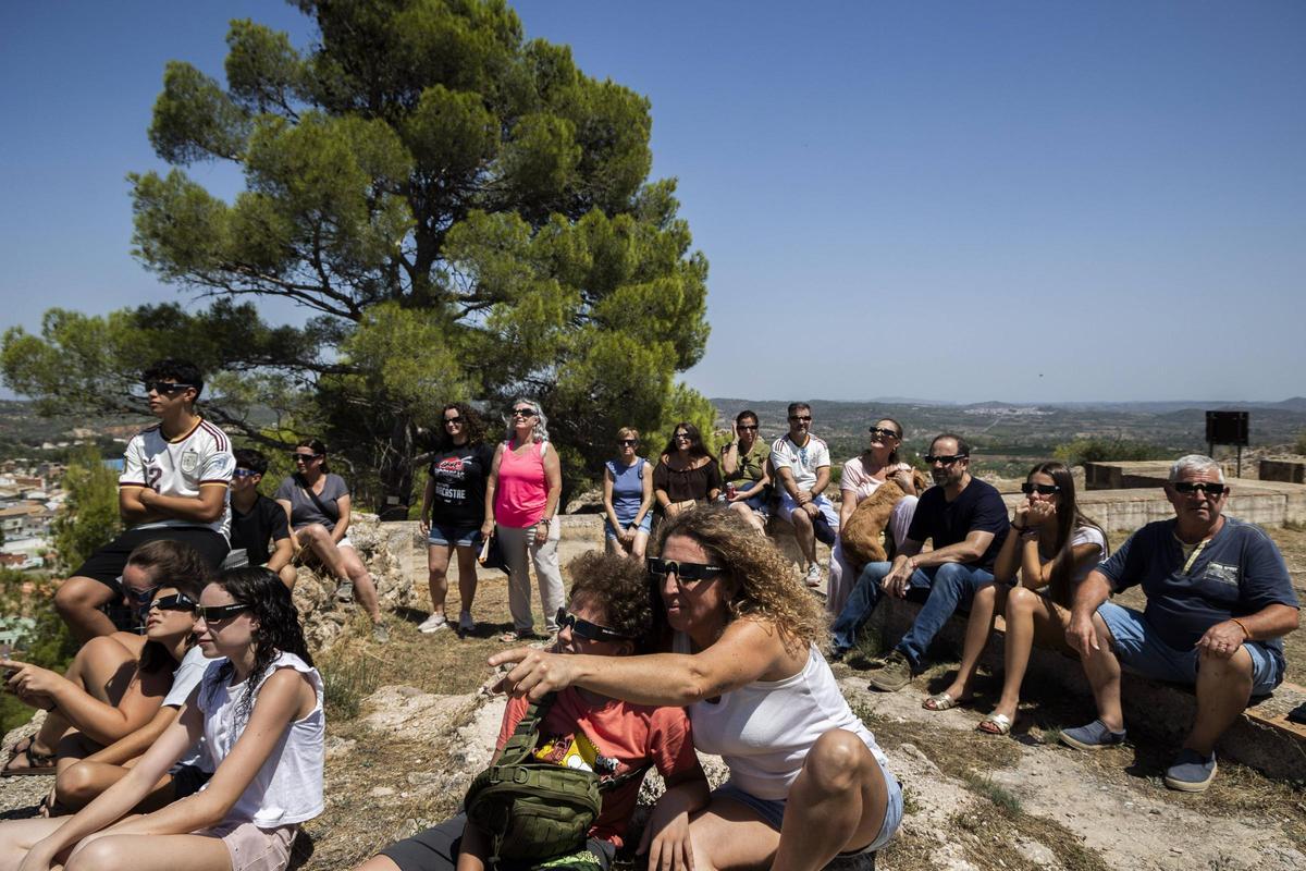 El castillo de Macastre es uno de los puntos oficiales que ha escogido la Comunitat Valenciana.