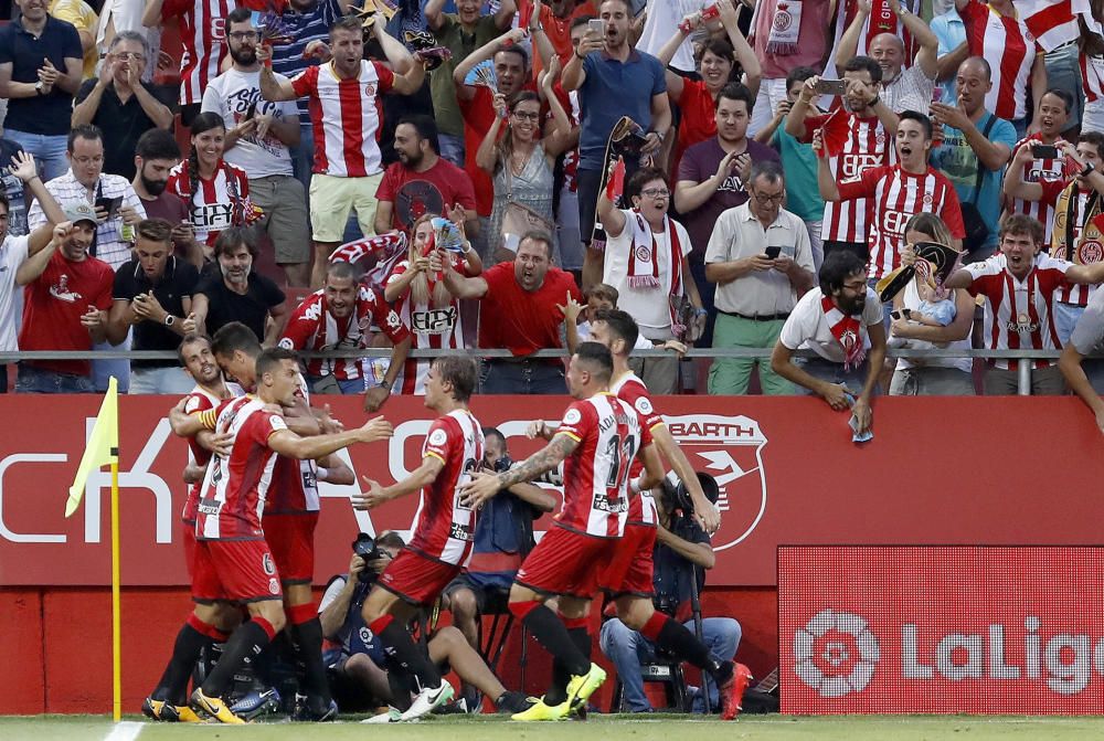 Les imatges del Girona-Atlético de Madrid