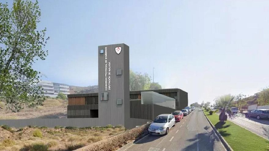 Comienzan las obras del nuevo parque de bomberos de Rincón de la Victoria