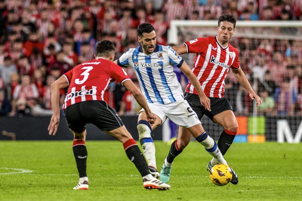 El derbi del Athletic Club - Real Sociedad, en imágenes