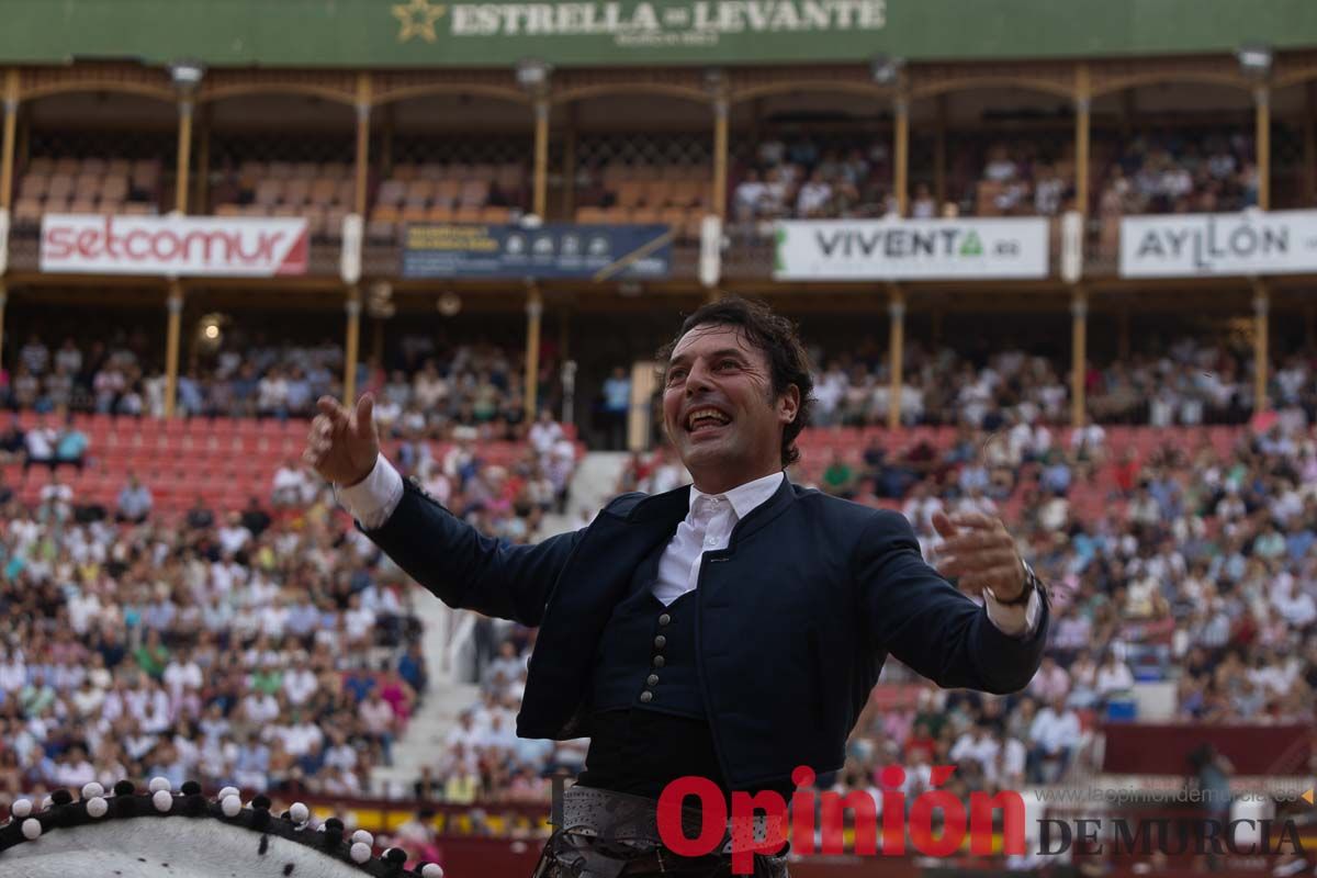 Corrida de Rejones en la Feria Taurina de Murcia (Andy Cartagena, Diego Ventura, Lea Vicens)