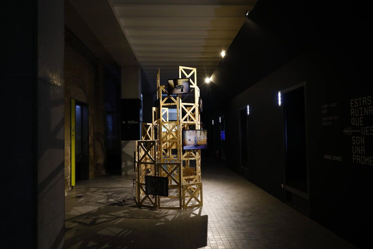 La exposición ‘Estas ruinas que (no) ves son una promesa' en el IACC Pablo Serrano.