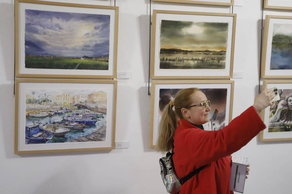 El Palacio de la Merced exhibe 200 obras de acuarela de 786 artistas de 66 países hasta el 31 de marzo