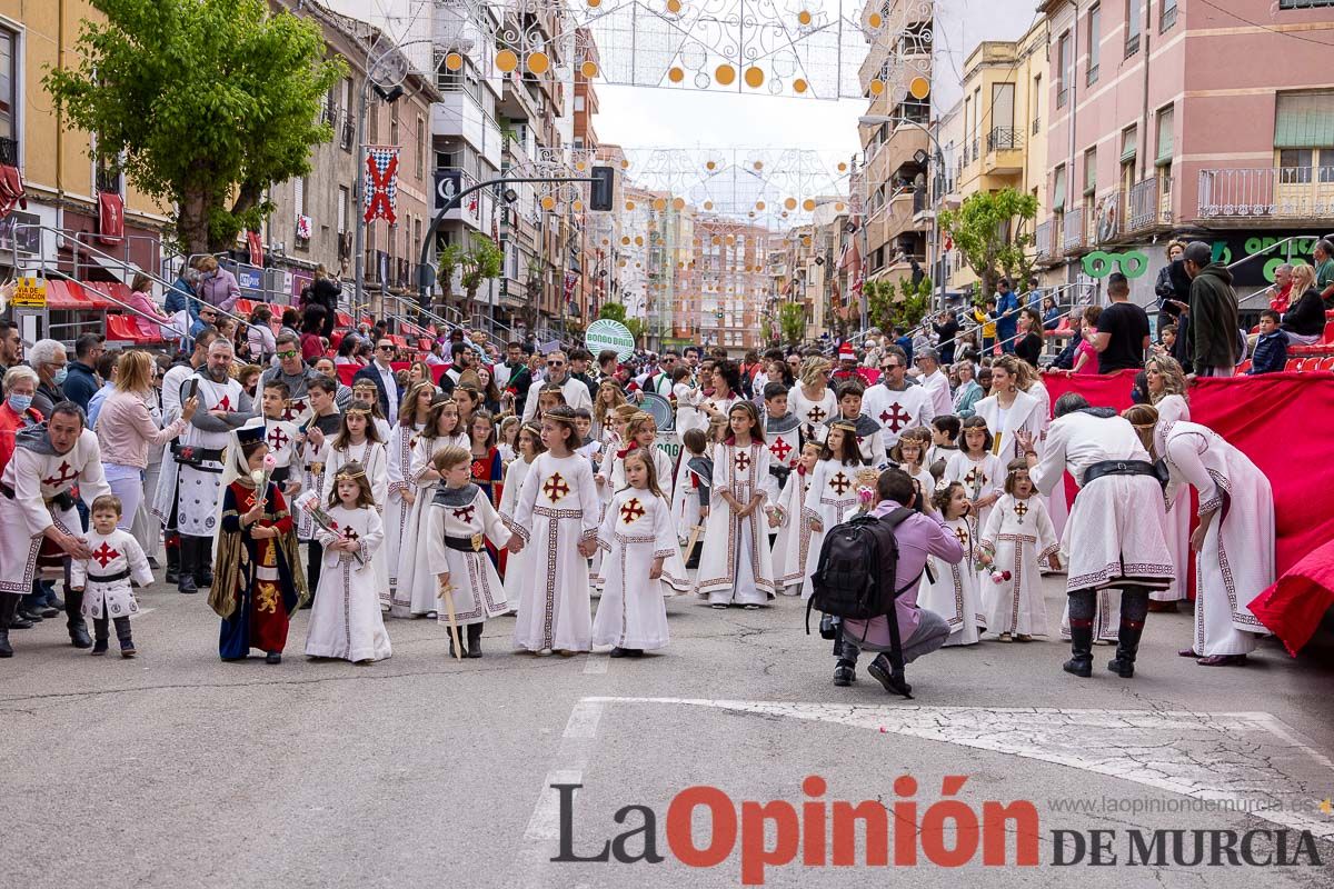 Desfile infantil en las Fiestas de Caravaca (Bando Cristiano)