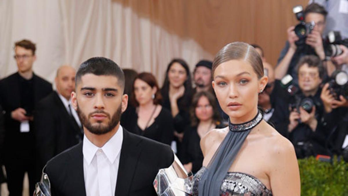 'Couple twinning': Gigi Hadid y Zayn Malik en la Gala MET 2016