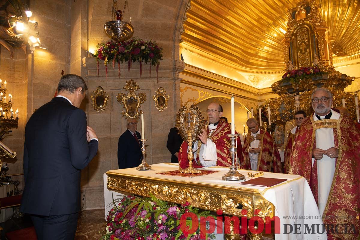 Procesión de exaltación de la Vera Cruz en Caravaca