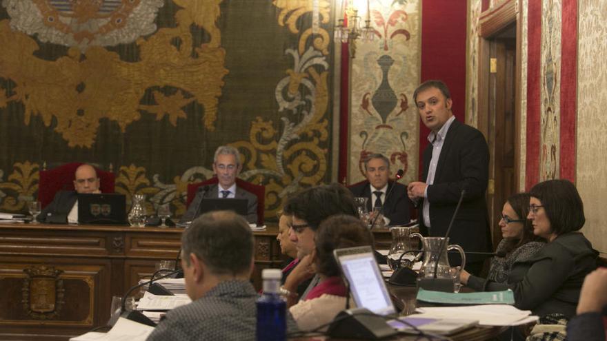 Pleno del Ayuntamiento de Alicante