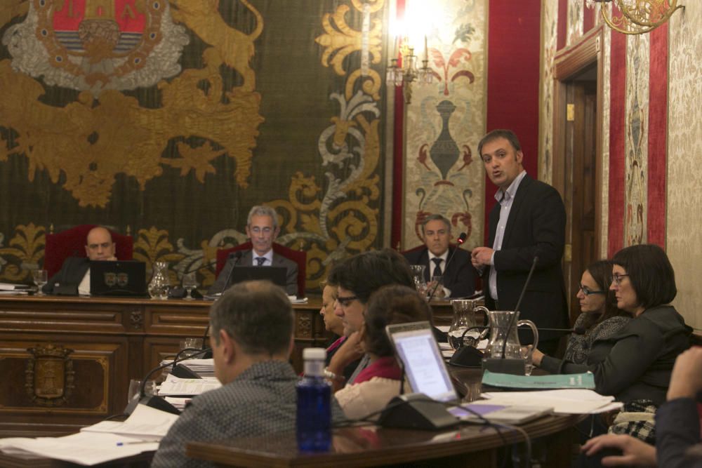 Pleno del Ayuntamiento de Alicante