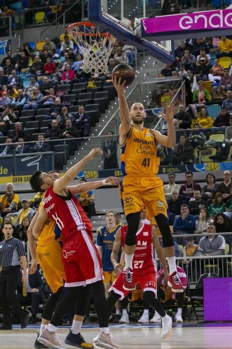 20.01.19. Las Palmas de Gran Canaria. Baloncesto ACB Liga Endesa temporada 2018-19. Herbalife Gran canaria - UCAM Murcia. Gran Canaria Arena. Foto Quique Curbelo