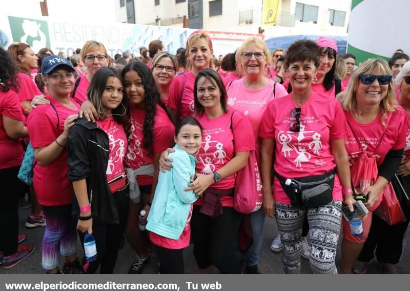 Marcha contra el cáncer de mama en Castellón