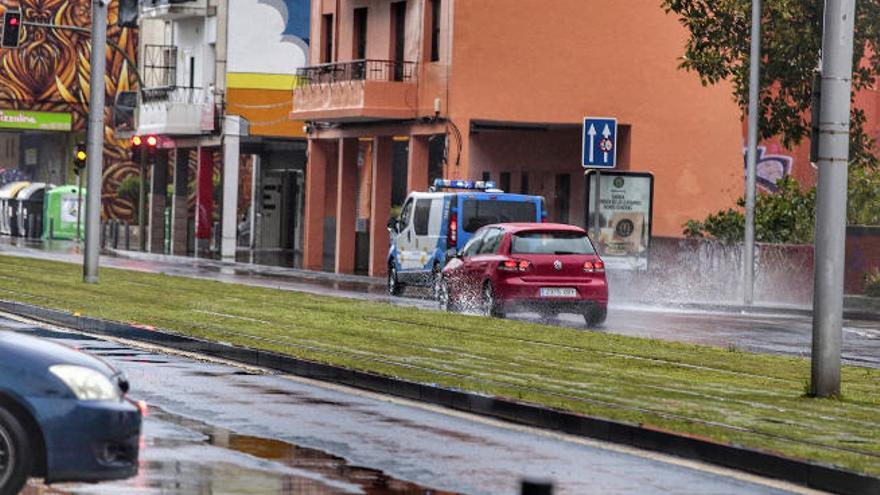 Centro de la ciudad durante uno de los días de confinamiento.