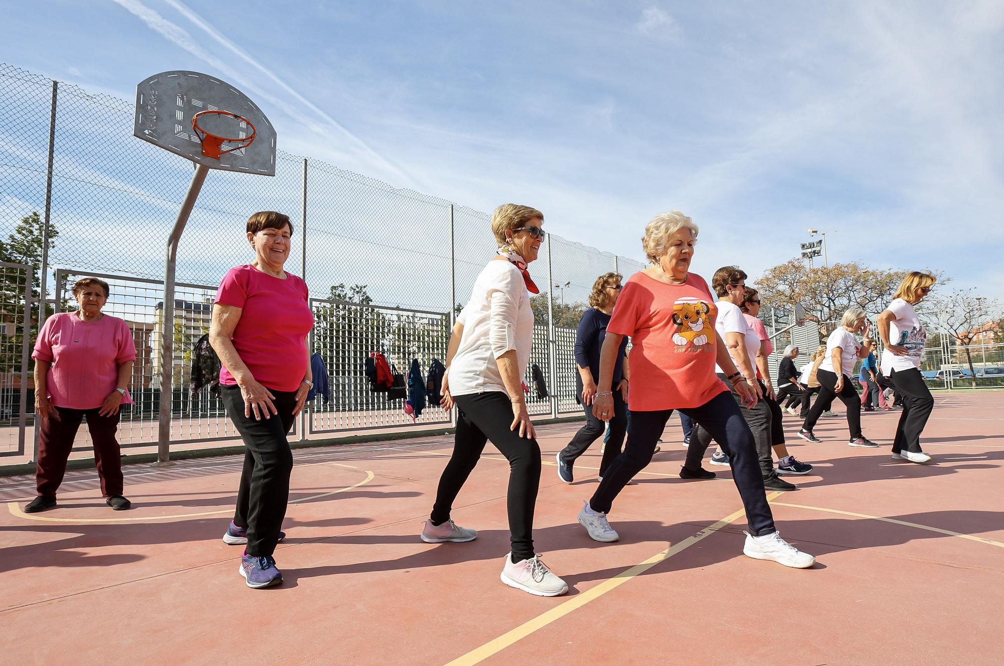 Programa "Ejercicio físico para todos" en Alicante