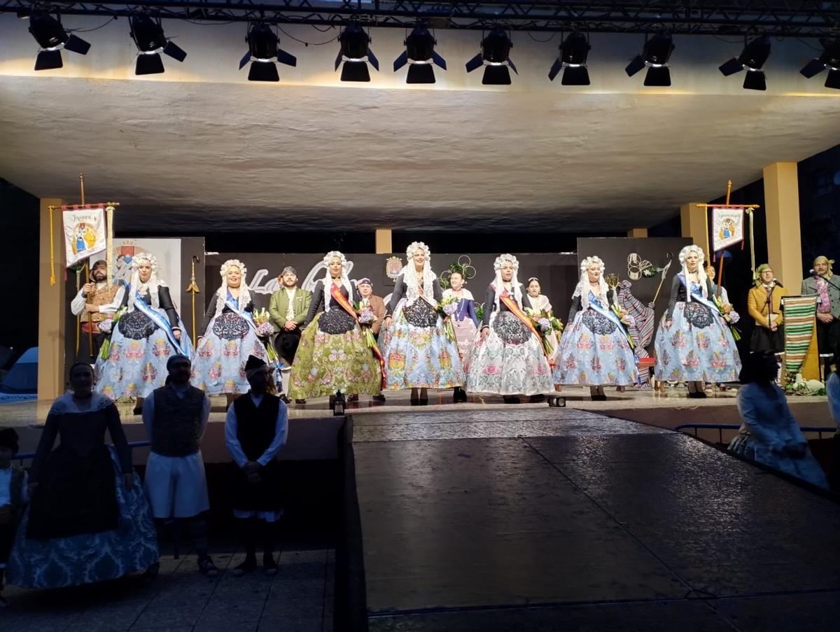 Presentación de San Antón Alto, una de las primeras de la tarde.