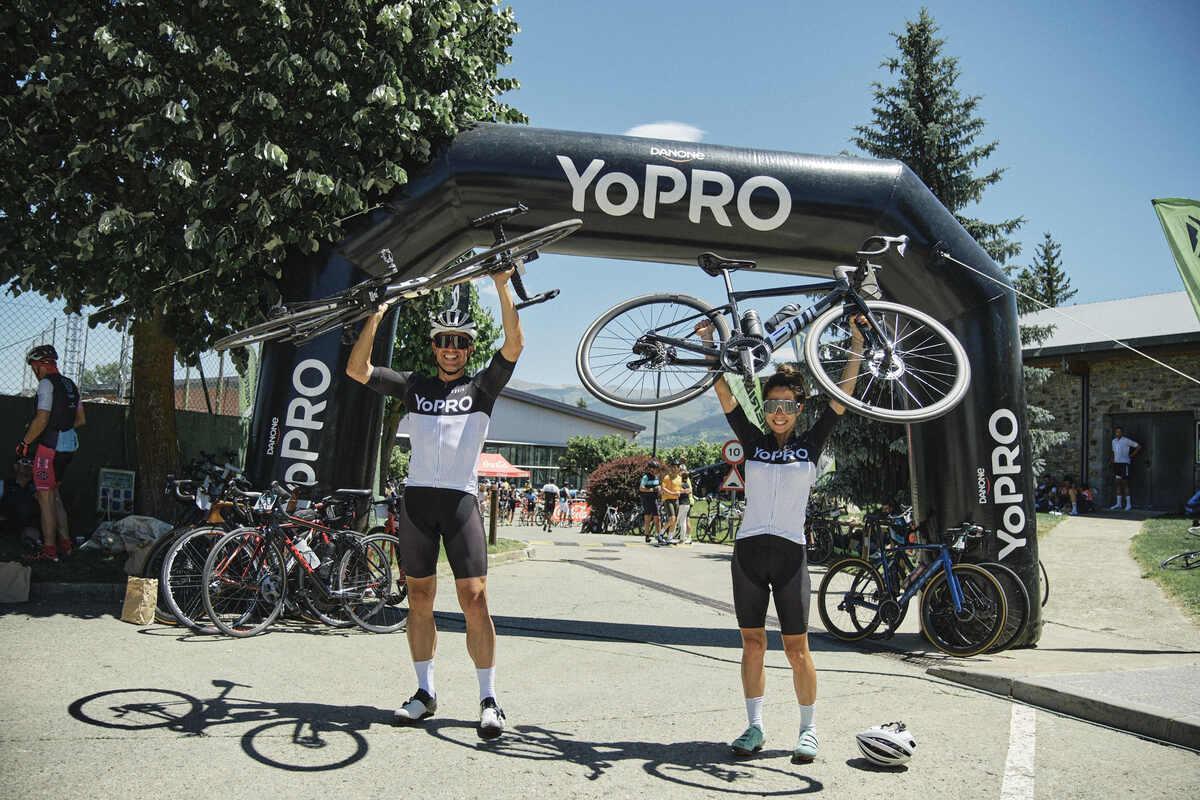 El 'team YoPRO', José Hermida, Purito Rodríguez y Saleta Castro, triunfa en la 3 Nacions