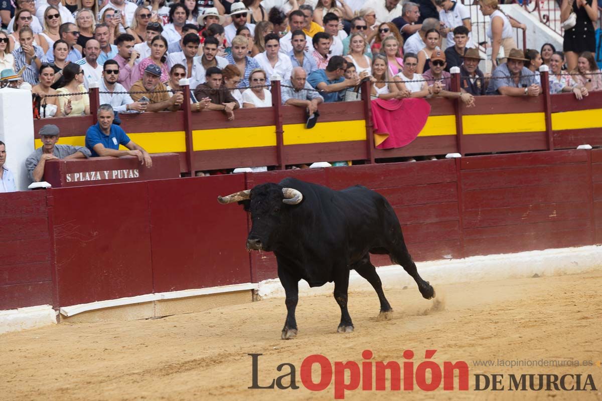 Corrida de Rejones en la Feria Taurina de Murcia (Andy Cartagena, Diego Ventura, Lea Vicens)