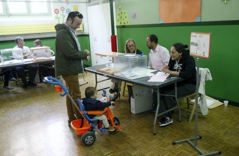 Imágenes de la jornada electoral