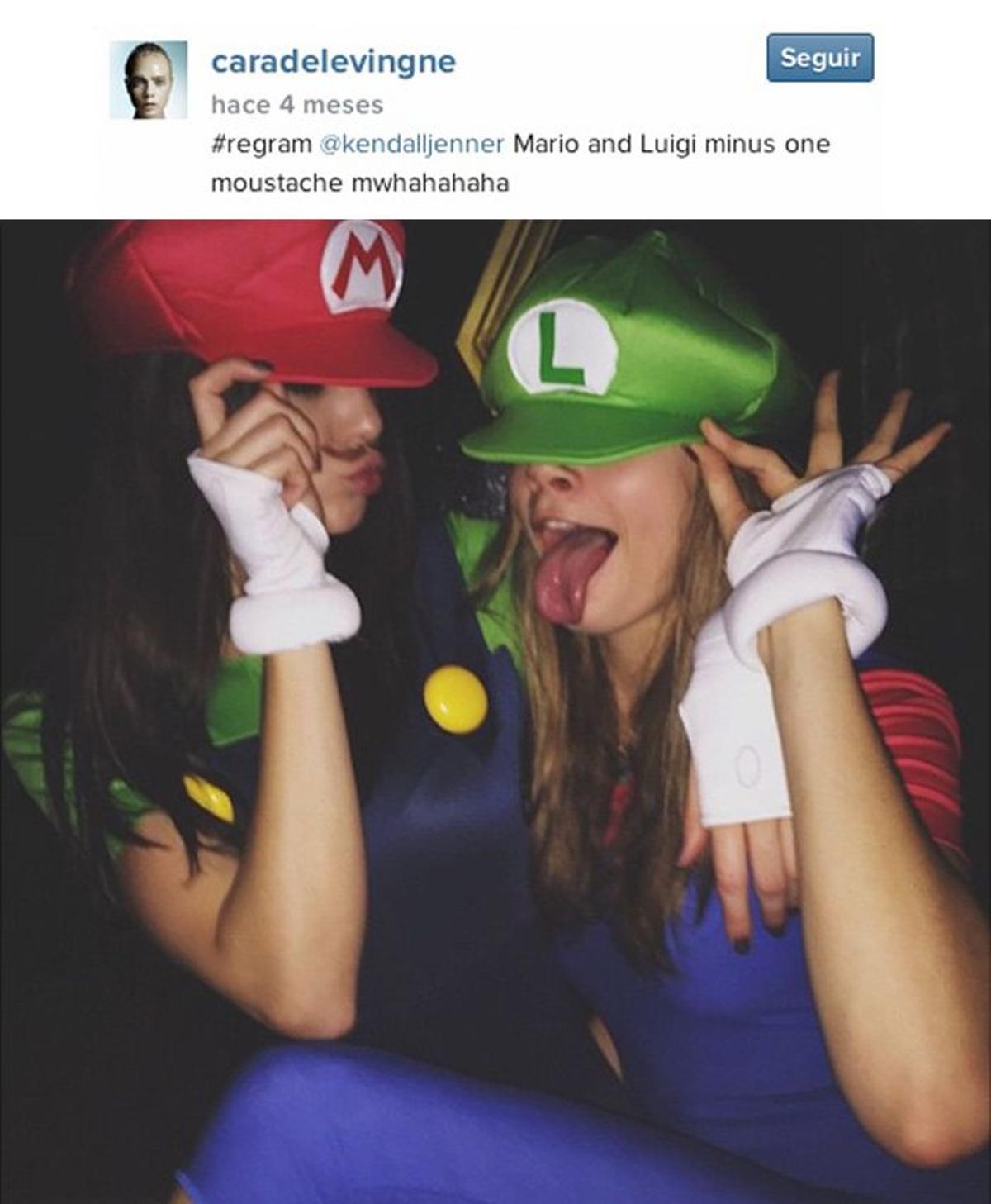 Famosas mejores amigas: Cara Delevingne y Kendall Jenner de fiesta